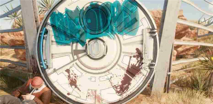 Одна из многих отсылок к другим видеоиграм в Cyberpunk 2077, дверь хранилища можно найти в бесплодных землях, если игроки знают, где искать. Хранилище является отсылкой к франшизе Fallout. 
