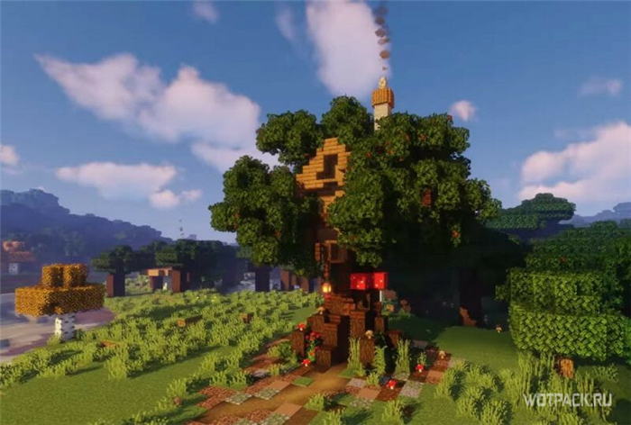 Майнкрафт - дом на дереве