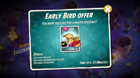 Цена успеха: как обойти донат в Angry Birds 2